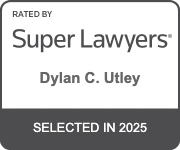Dylan C. Utley Super Lawyers Gray badge 2025