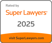 Super Lawyers 2025 Orange Generic Badge