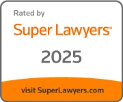 Super Lawyers 2025 Orange Generic Badge